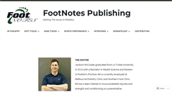 Desktop Screenshot of footnotesblogging.com