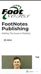 Mobile Screenshot of footnotesblogging.com